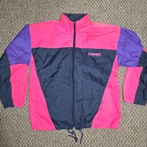 Vintage Windbreaker Brooks 90's - Pink, Purple, and Navy